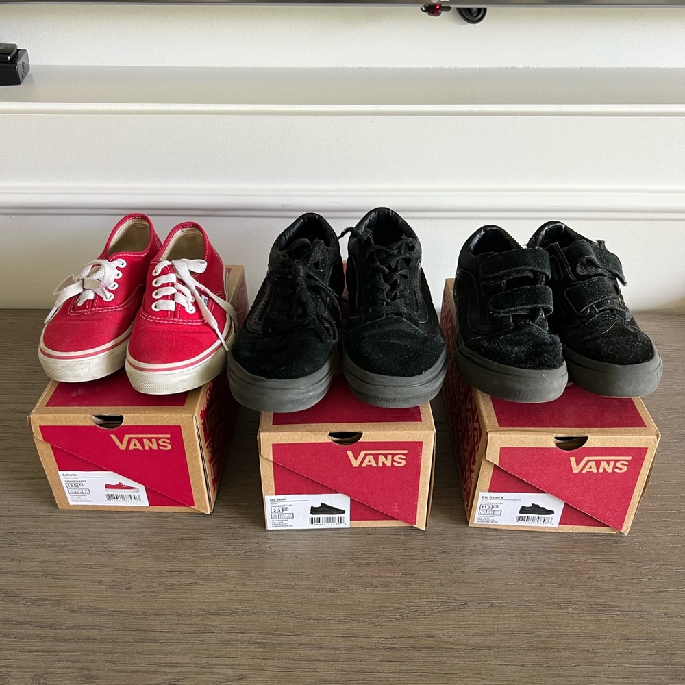 Various Vans Sneakers